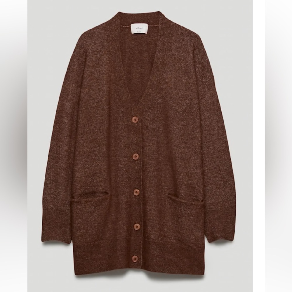 Aritzia Wilfred Cozy Brown Women's Sweater